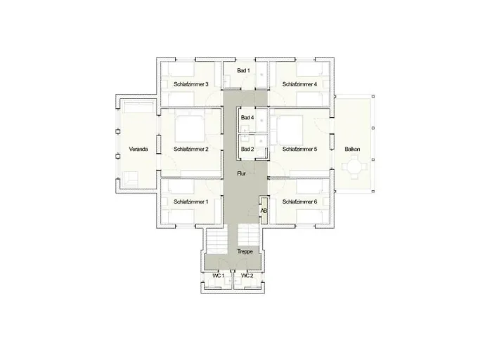 7 Schlafzimmer Unserusedom Ostseebad Insel Usedom * 코세로우